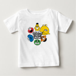 Camiseta Tripulação de Rua Sésamo