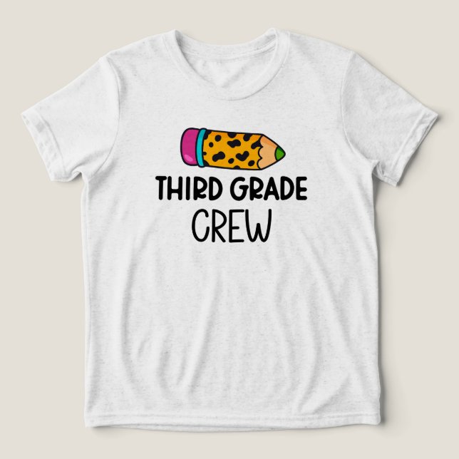 Camiseta Tripulação de Terceiro Grau (Design frontal)