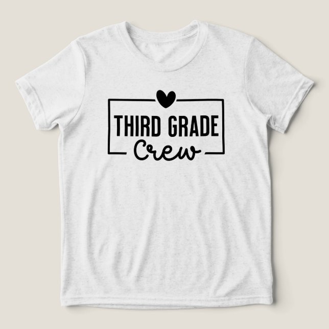 Camiseta Tripulação de Terceiro Grau (Design frontal)