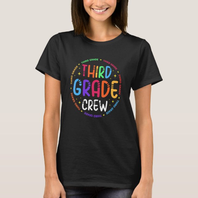 Camiseta Tripulação De Terceiro Grau Professora Do 3º Grau  (Frente)