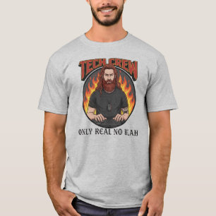 Camiseta Tripulação de TI, Blah, só real