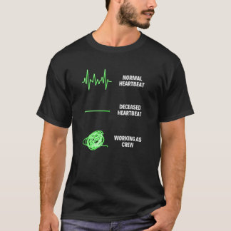 Camiseta Tripulação de Trabalho de Pessoal de Café - Restau