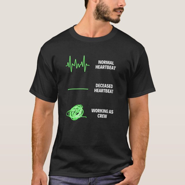 Camiseta Tripulação de Trabalho de Pessoal de Café - Restau (Frente)
