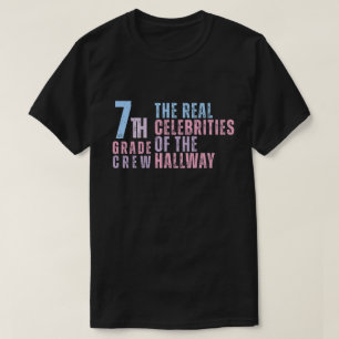 Camiseta Tripulação do 7 As Verdadeiras Celebridades do cor