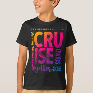 Camiseta Tripulação do Cruzeiro de Aposentadoria Tie Dye 20