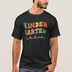 Camiseta Tripulação do jardim de infância Retro Groovage Vi