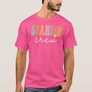 Camiseta Tripulação Espanhola Retro Groovage Vintage Feliz