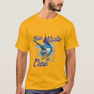 Camiseta Tripulação Marlin Azul