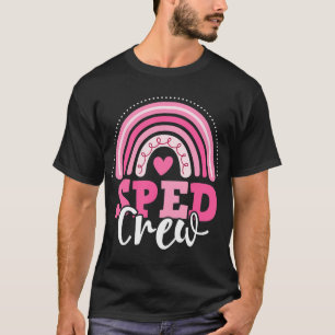 Camiseta Tripulação Pink-Rosa Treinamento Especial do Arco-