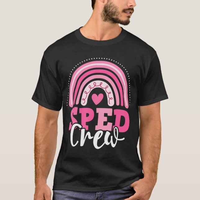 Camiseta Tripulação Pink-Rosa Treinamento Especial do Arco- (Frente)