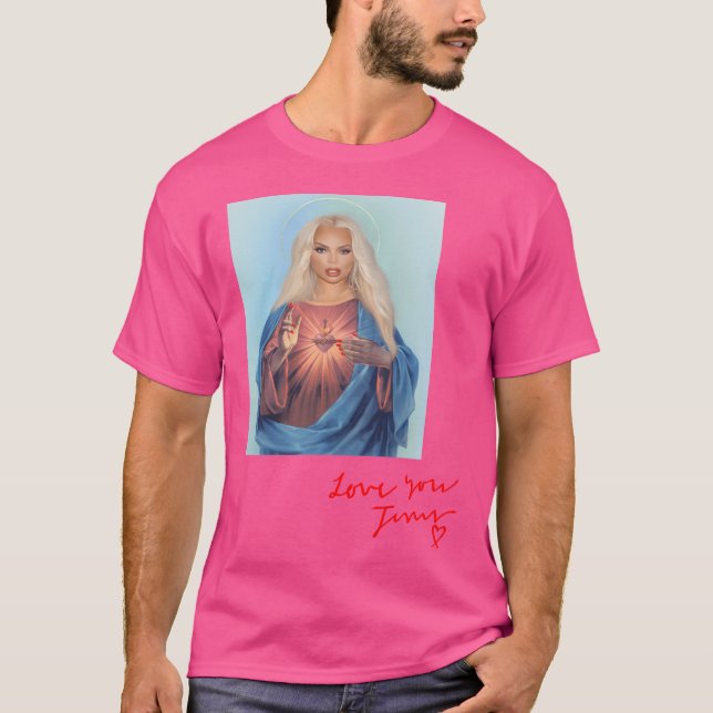 Camiseta Trisha Jesus Para Ventiladores (Frente)