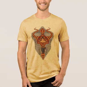 Camiseta Trishul Burnout Tee - Poder Espiritual Feroz