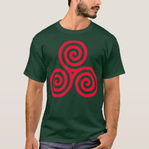 Camiseta Triskelion Spiral