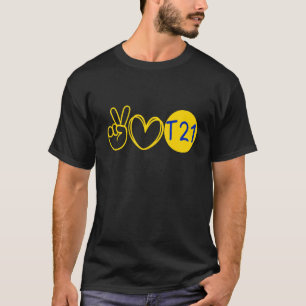 Camiseta Trisomy T21 Women Men and Toddler Down Syndrome A