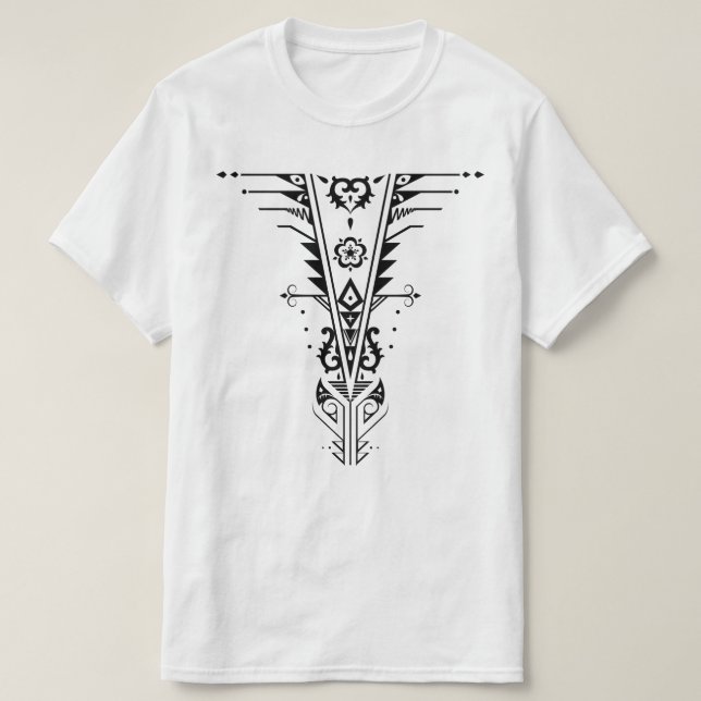 Camiseta tristack de tricotomia (Frente do Design)