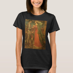 Camiseta Tristan e Isolado por Waterhouse, Vintage Fine Art