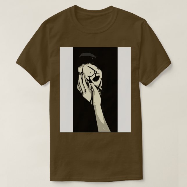Camiseta Triste Tomie (Frente do Design)