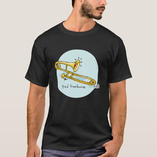 Camiseta Triste Trombone  (Frente)