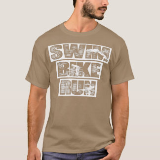 Camiseta Trithlete da Natação Triathlon Bike