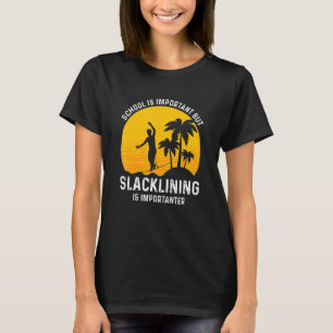 Camiseta Tritonias de atrito Sunset Slackliner