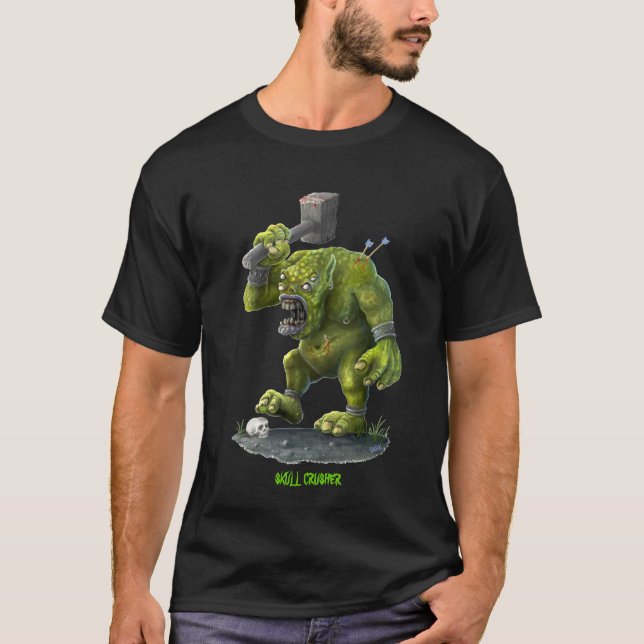 CAMISETA TRITURADOR DO CRÂNIO (Frente)