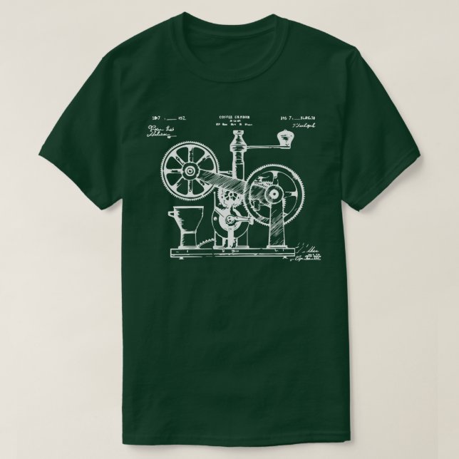 Camiseta triturador vintage (Frente do Design)