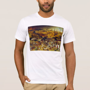 Camiseta Triumph da morte por Pieter Bruegel a pessoa idosa