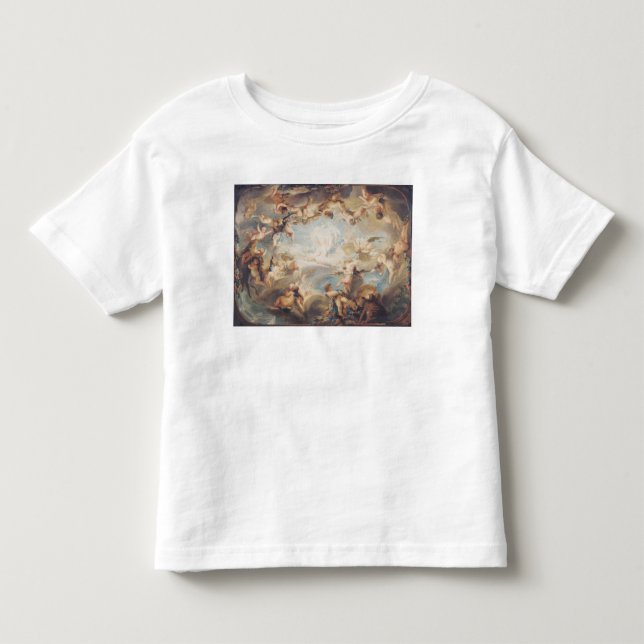 Camiseta Triumph do Cupido sobre todos os deuses, 1752 (Frente)
