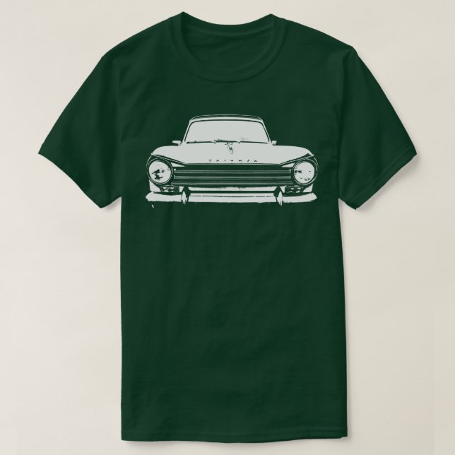 Camiseta Triumph Herald 1360 clássico monobloco britânico d (Frente do Design)
