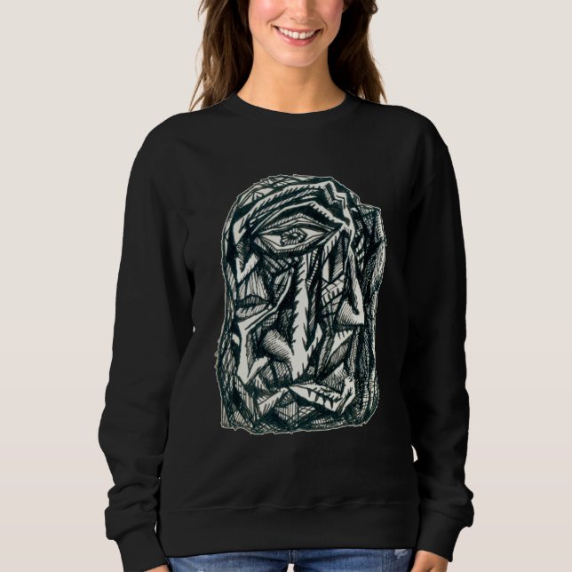 Camiseta Triumvirate, desenho de tinta, Sweatshirt (Frente)