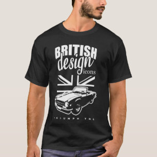 Camiseta Triunfo TR6 do Super Carro Clássico Britânico