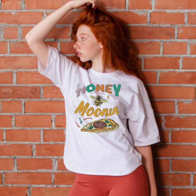 Camiseta TRIXIE Retro Temática Anos 70 Noiva De Lua de Mel  (Criador carregado)