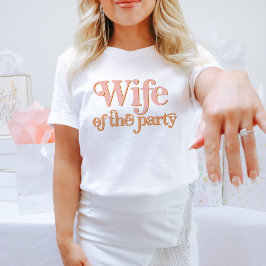 Camiseta TRIXIE Retro Wife do Partido Bachelorette Group