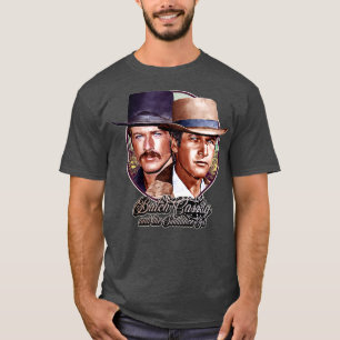 Camiseta Trô Butch Cassidy e Sundance Kid Outlaw Tr