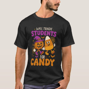 Camiseta Troca Alunos por Doce, Diversão Candy Cor