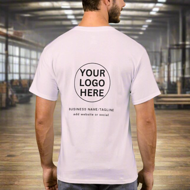 Camiseta Troca de Marca da empresa de logotipos profissiona (Criador carregado)