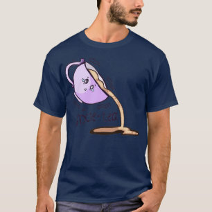 Camiseta trocadilho ansioso e ansioso
