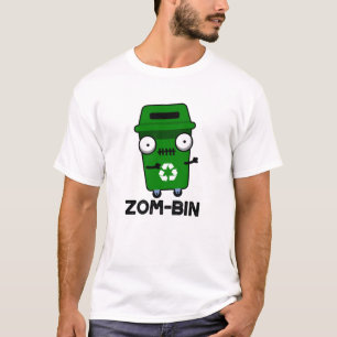Camiseta Trocadilho de Caixa Zombie Dia de as Bruxas engraç