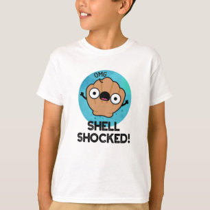 Camiseta Trocadilho de Seashell de Cute Chocado