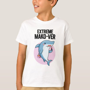 Camiseta Trocadilho de Shark Mako Engraçado Extreme