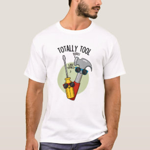 Camiseta Trocadilho Totalmente Ferramenta de Manoel