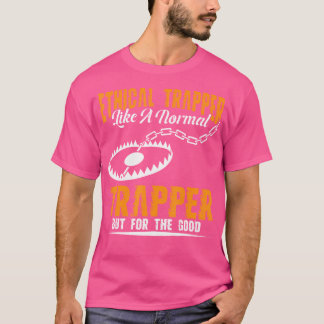 Camiseta Trocando Coisas Coyote Trapping Gear Caça Tr