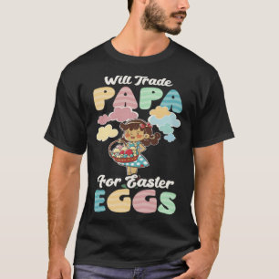 Camiseta Trocar Papá Por Ovos De Páscoa Páscoa Cristã
