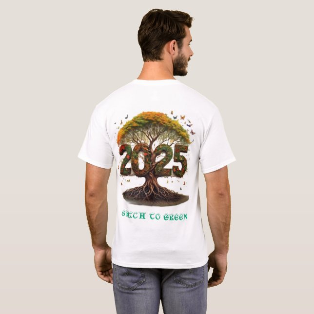 CAMISETA TROCAR PARA VERDE (Parte Traseira Completa)