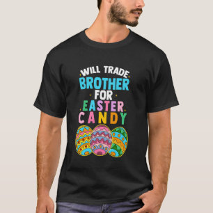 Camiseta Trocará Irmão Por Caçadores De Ovo De Páscoa