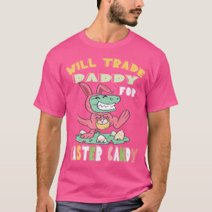 Camiseta Trocará Pai Para Dinossauro Páscoa T Rex B