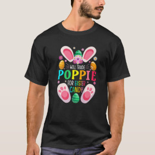 Camiseta Trocará Poppie Por Garotas Páscoas De Doces
