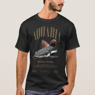 Camiseta TROCAS DE ÁGUA DE Bagre DE CAUDA VERMELHA Peixes M