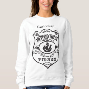 Camiseta Troço_Troço Do Troço De Bebida Pirata De Rum