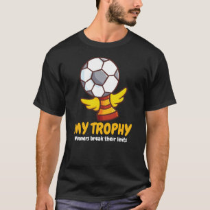Camiseta Troféu de futebol personalizável
